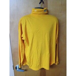 GREEN BAY PACKERS  Men's XL Yellow Turtleneck